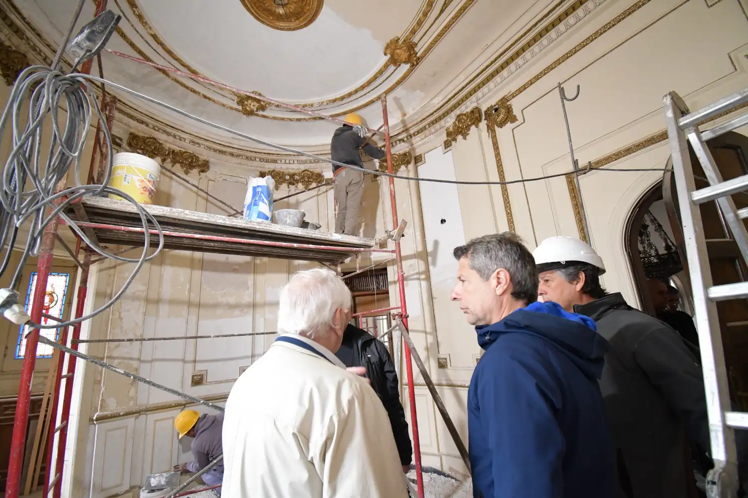 Palacio Tampieri: se inicia la tercera etapa de restauración para convertirlo en museo histórico
