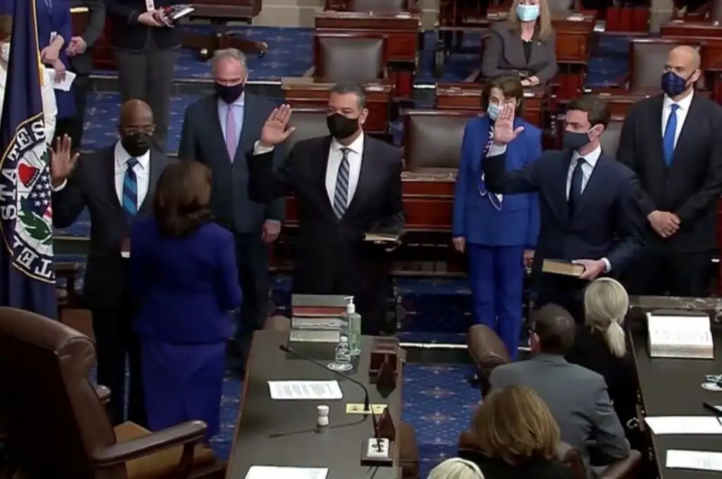 Los demócratas retomaron formalmente el control del Senado de EEUU