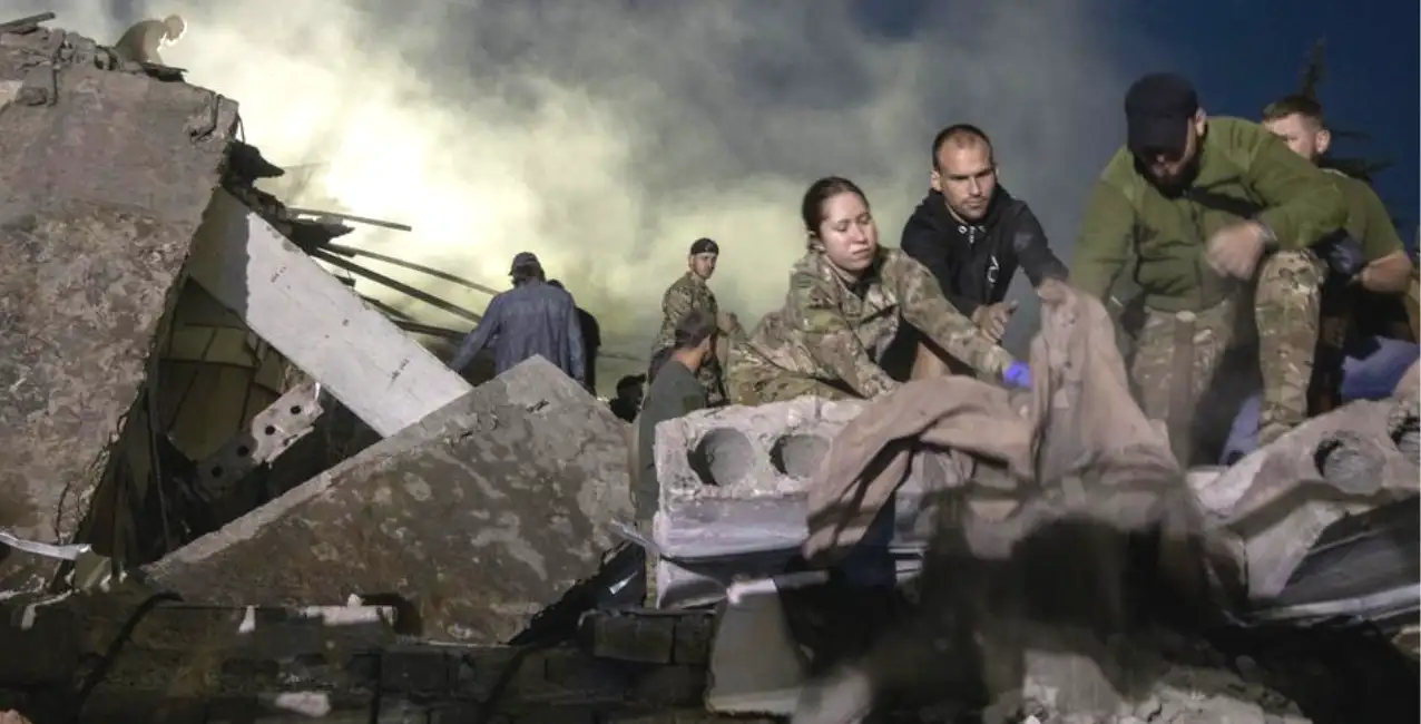 Murieron ocho personas en un bombardeo ruso contra Kramatorsk