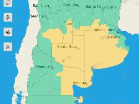 mapa alerta