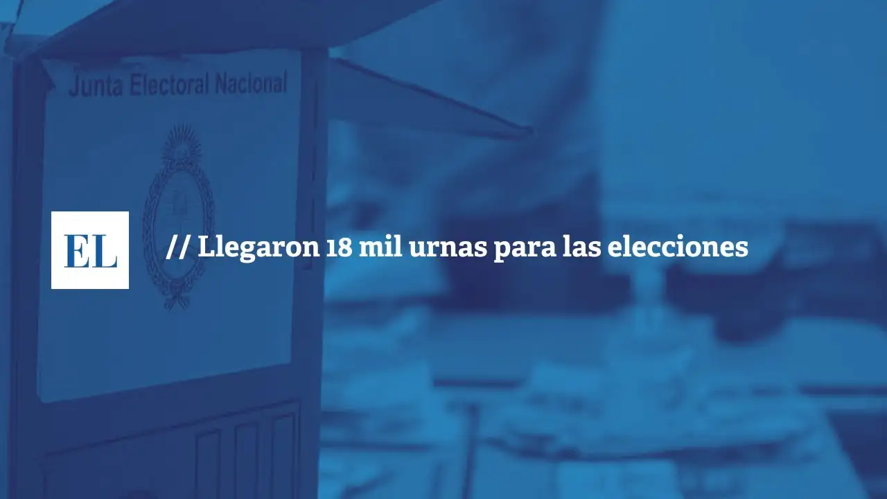 Llegaron 18 mil urnas para las elecciones en Santa Fe