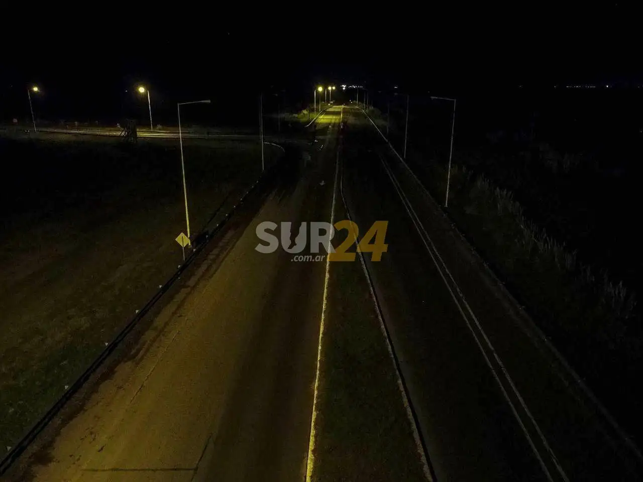 Enrico pide que se utilicen fondos provinciales para instalar iluminación en rutas