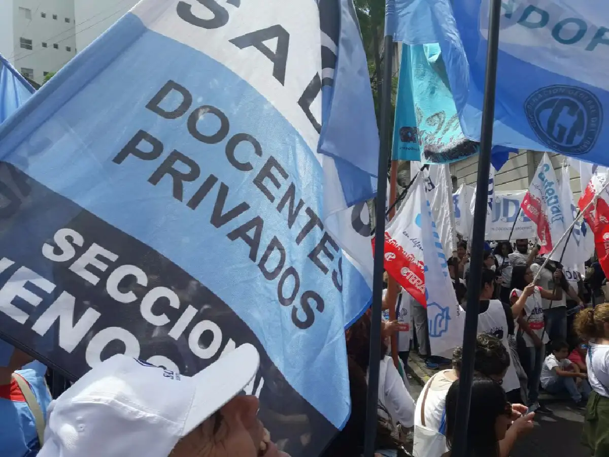 Docentes privados exigen paritarias y aseguran que de lo contrario no comenzarán las clases  