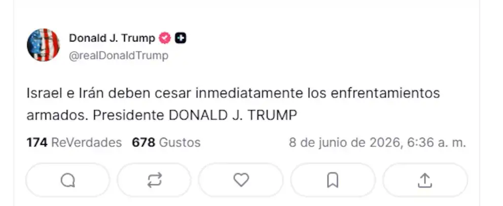 mensaje de trump