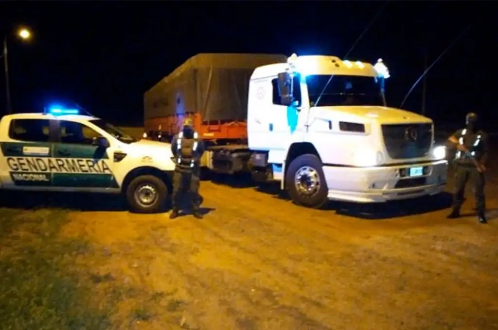 Gendarmería incautó 142 toneladas de soja ilegal