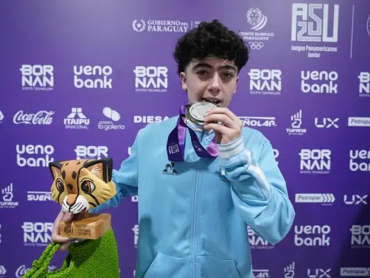 Segundo Portabales ganó la medalla de plata en los Panamericanos Junior
