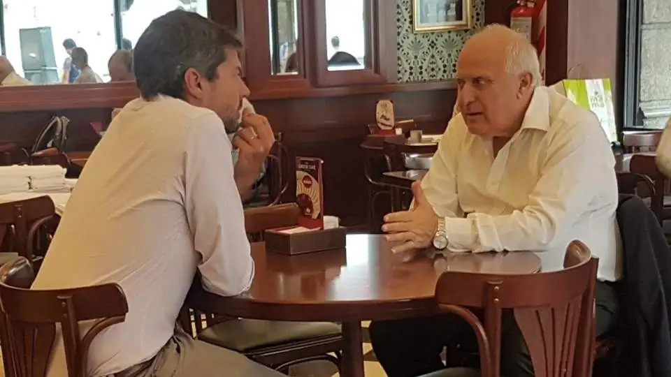 Lifschitz se reunió con Matías Lammens en Buenos Aires