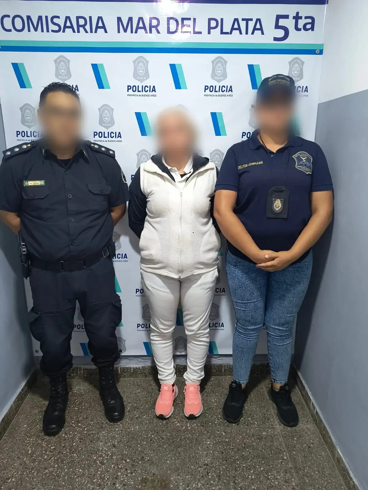 La mujer fue detenida en Fortunato de la Plaza y Galicia.