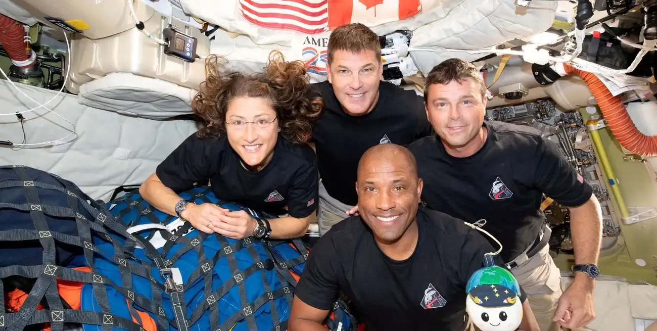 La tripulación de la misión Artemis II de la NASA. Créditos: REUTERS