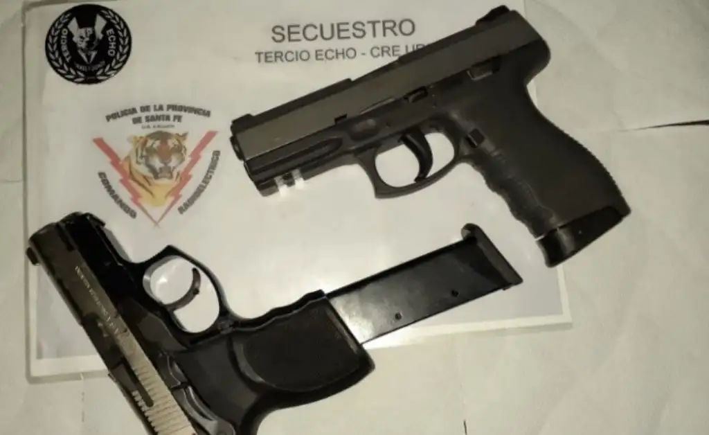 Rosario: nueve detenidos con armas de fuego en distintos operativos