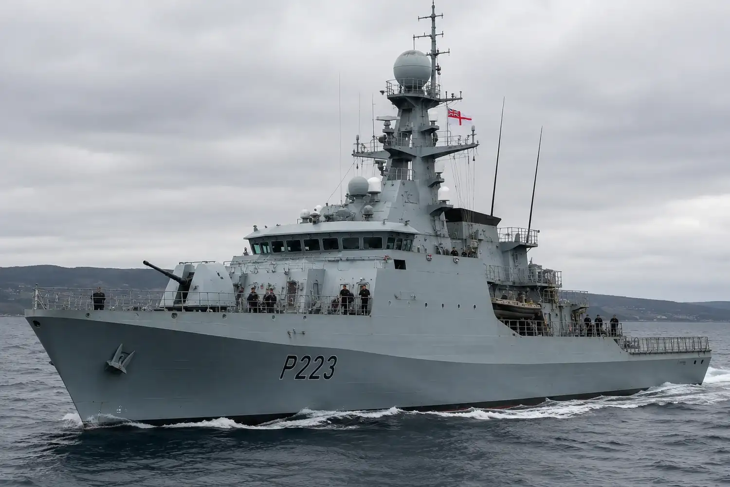 El Gobierno de Tierra del Fuego calificó como una "provocación flagrante" el paso del buque de guerra británico HMS Medway por aguas bajo jurisdicción argentina.