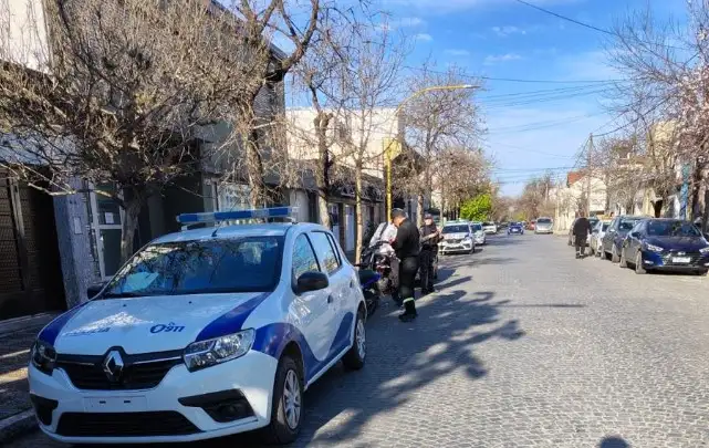 El control vehicular se realizó en barrio Catedral.