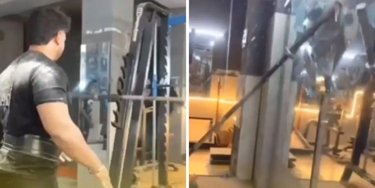 El incidente no dejó heridos, pero generó un fuerte susto entre quienes estaban entrenando.