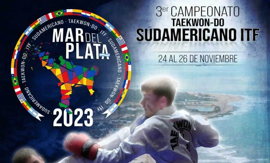 El Sudamericano de Taekwondo ITF será en Mar del Plata