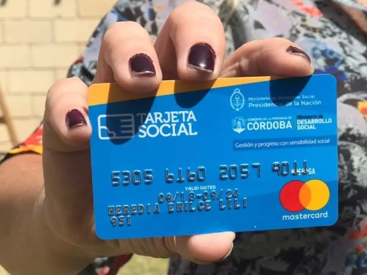 Tarjeta Social: el martes comienza el pago de septiembre