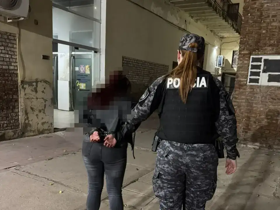 detenida por agredir a la policía