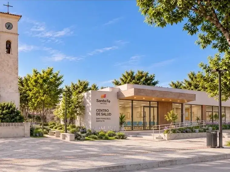 El proyecto del nuevo centro de salud. Foto: Gentileza.