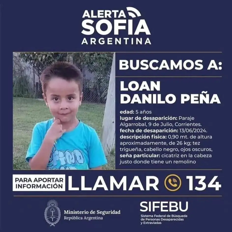 alerta Sofía