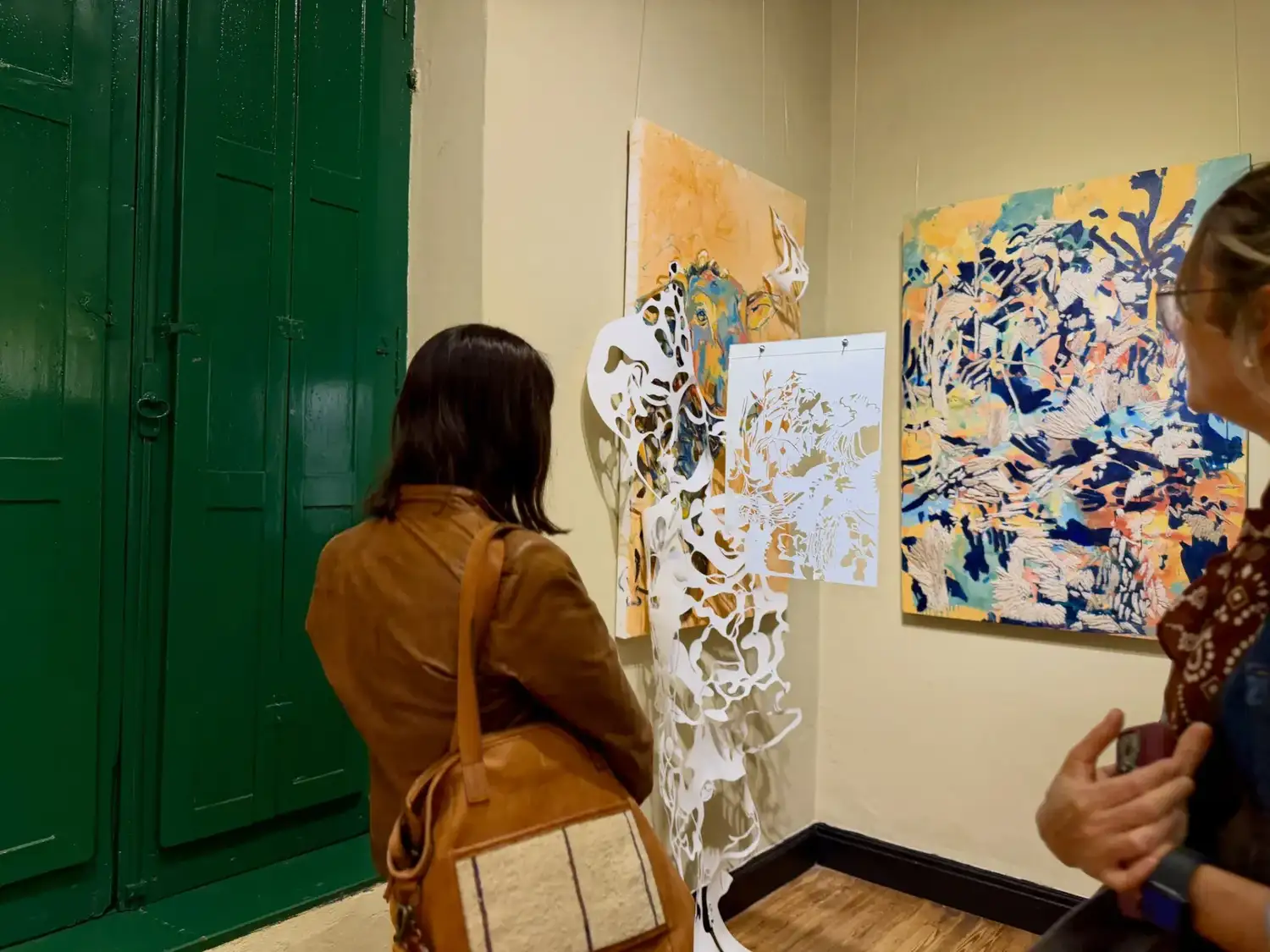En la Casa Museo Cayetano A. Silva (Maipú 966), se podrá visitar la exposición "Urdimbre relatos co-creados" de Mariana Berardi y Ana Lucía Carena. Foto: Gentileza.