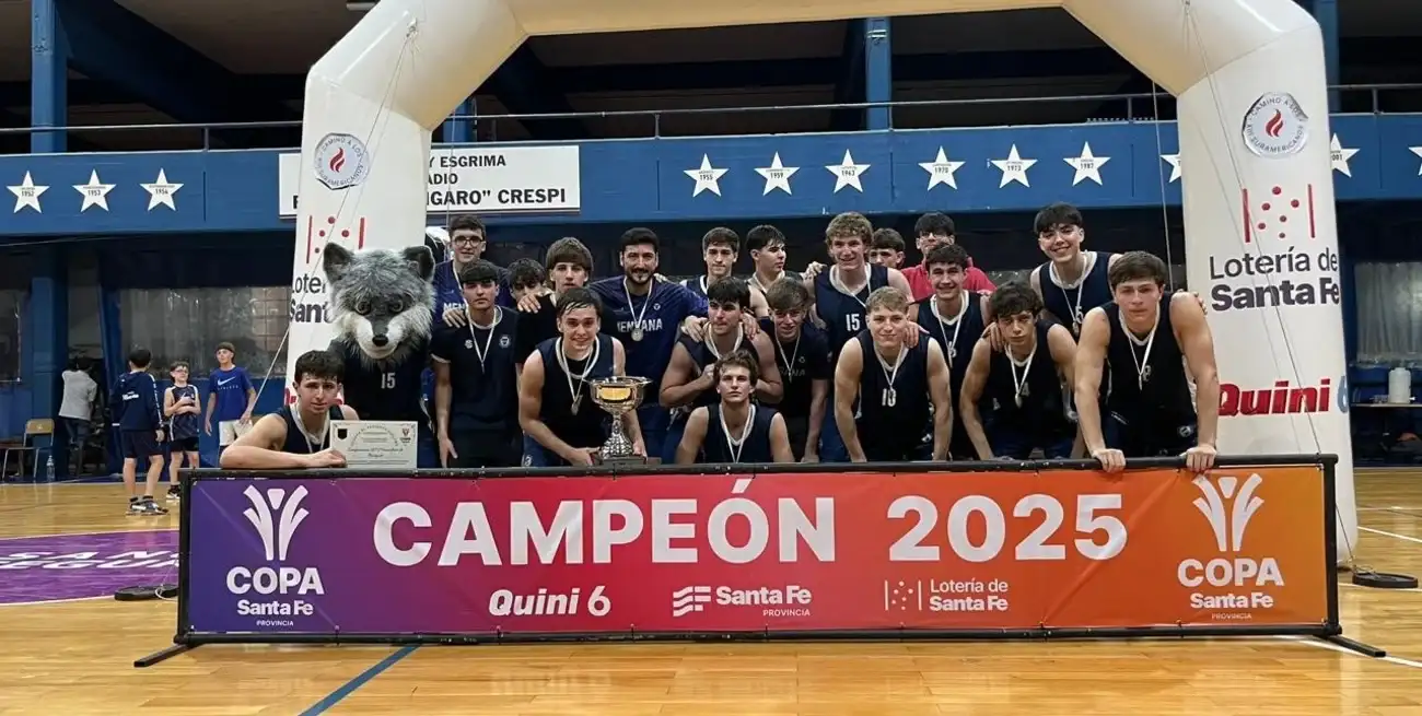 Gimnasia y Esgrima de Santa Fe es el campeón.