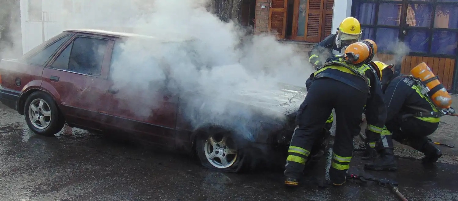 auto incendio