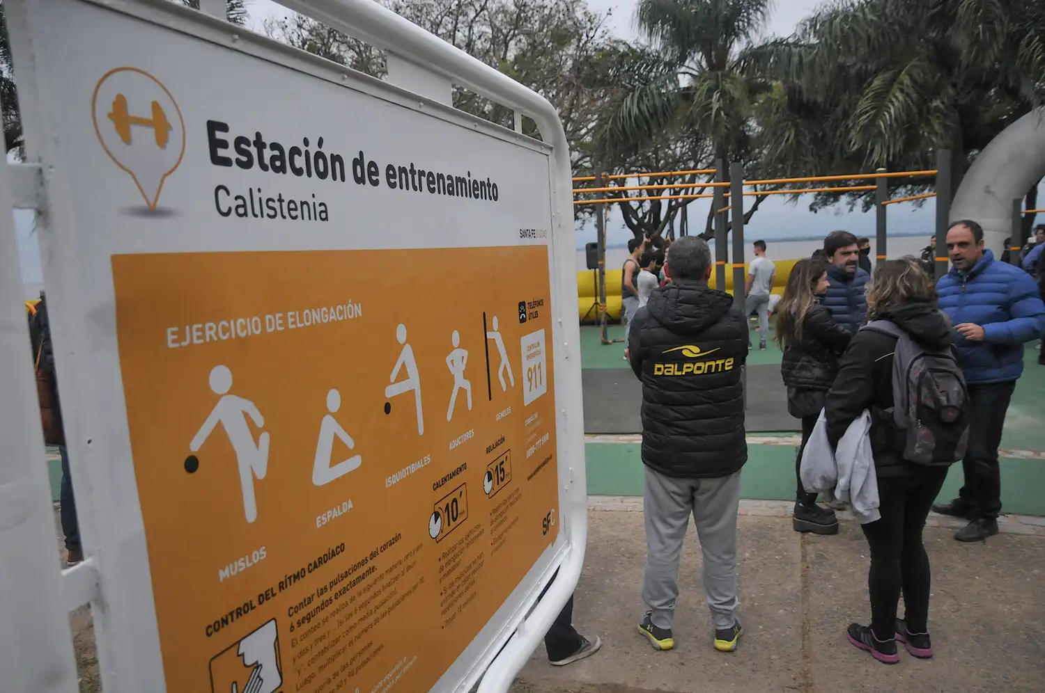 La Ciudad tiene la primera Estación de Entrenamiento de Calistenia