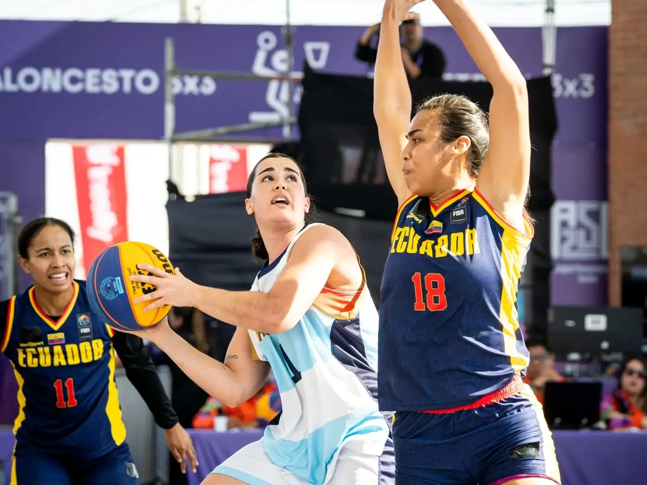 Sexto lugar para el 3x3 argentino en damas con Laganá