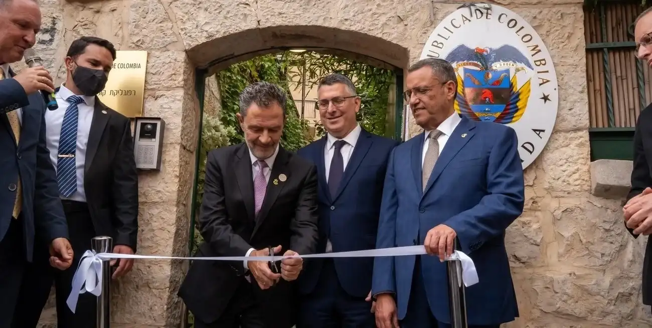 Colombia inauguró su sede diplomática en Jerusalén y apuesta a profundizar la cooperación con Israel.