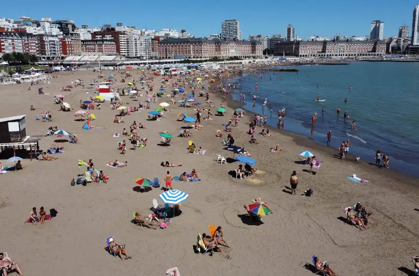 El sol salió y llegó para quedarse: clima de playa hasta el fin de semana en Mar del Plata