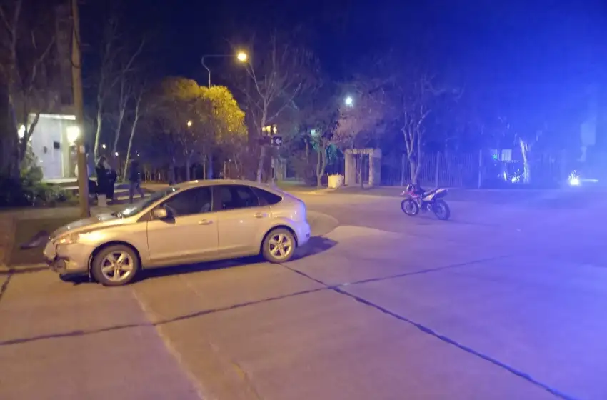 Motociclista hospitalizado tras un nuevo choque en Mar del Plata