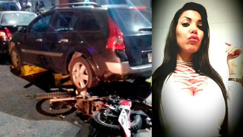 Atropelló y mató a un motochorro que la asaltó