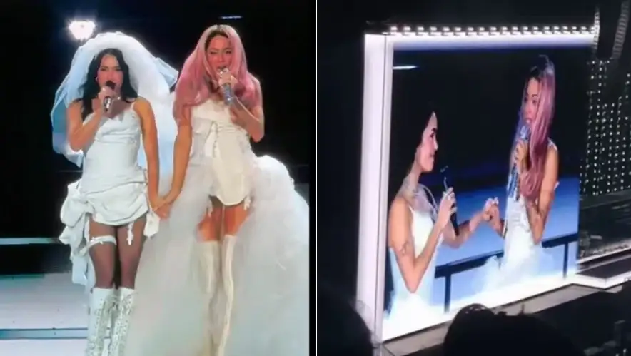 El emotivo mensaje de Tini a Lali después de compartir escenario en River.