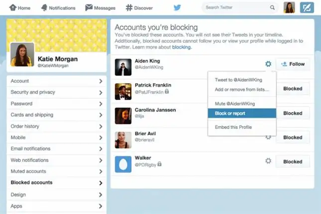 Twitter simplifica el reporte de usuarios y contenidos abusivos