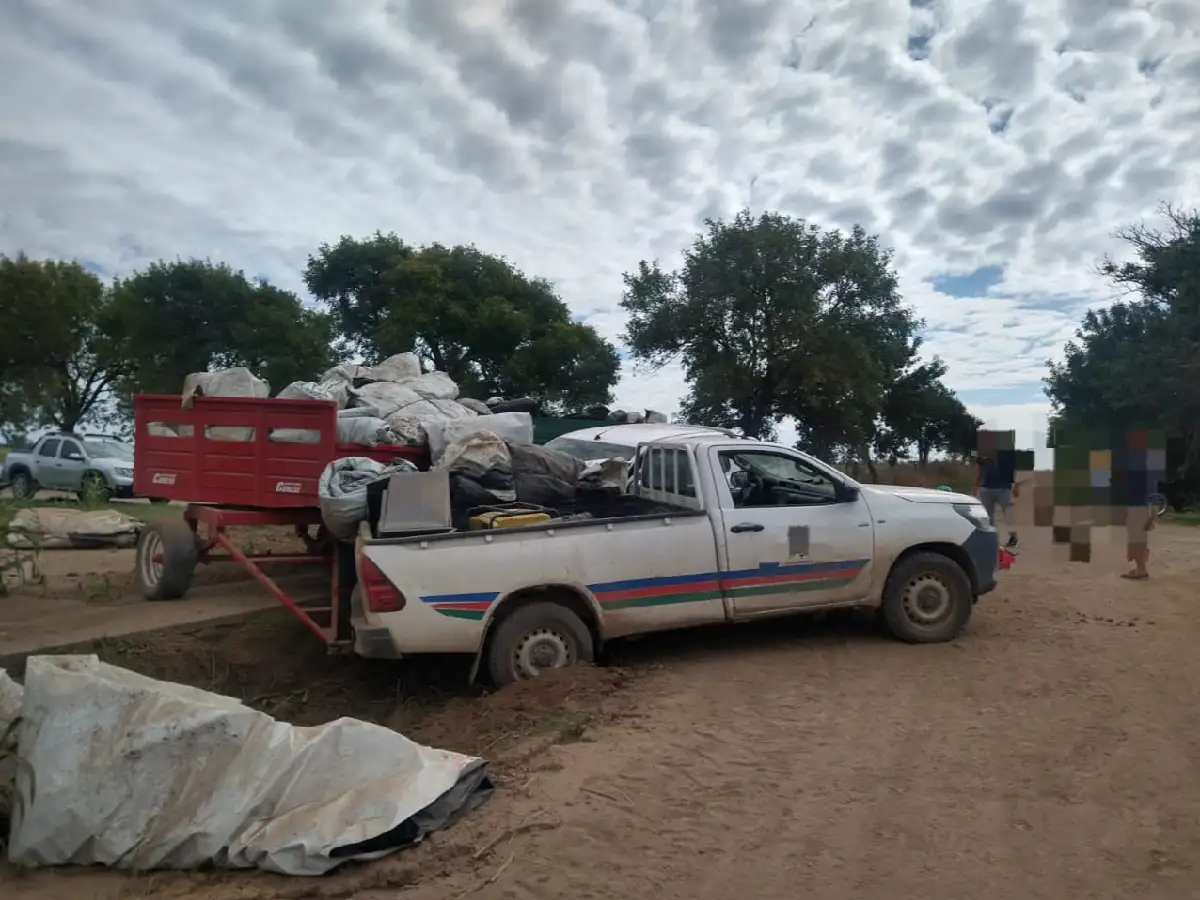 Freyre: choque entre dos  camionetas dejó una mujer herida 