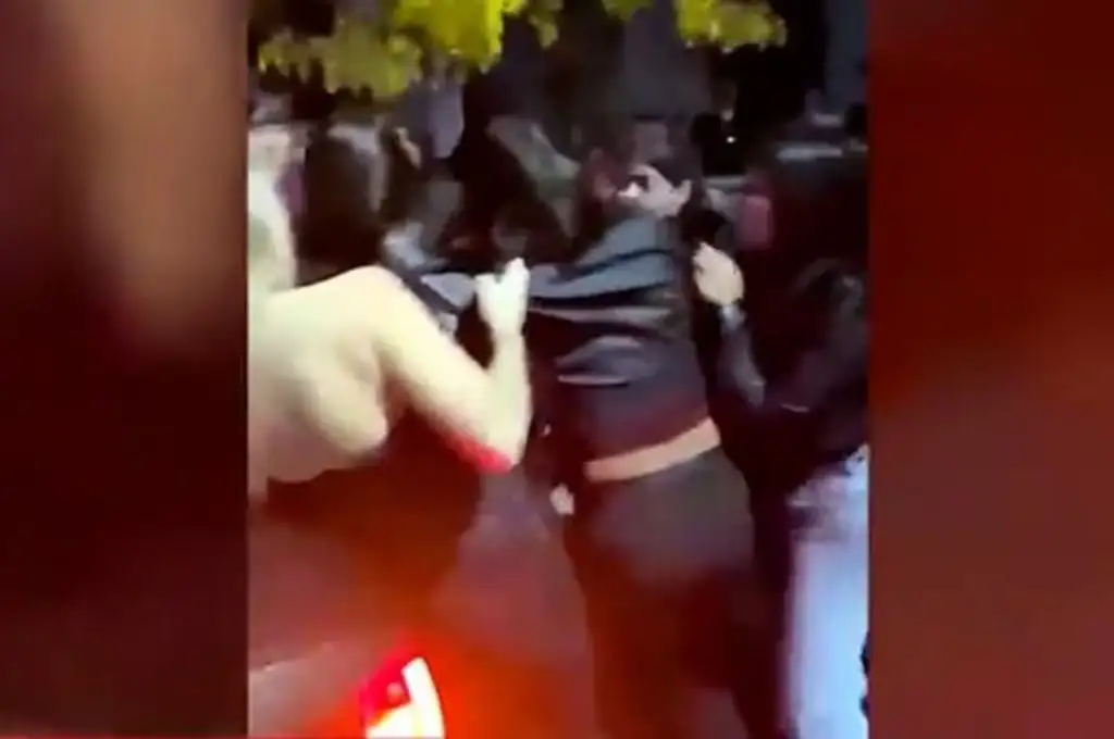 Pelea a la salida de un boliche