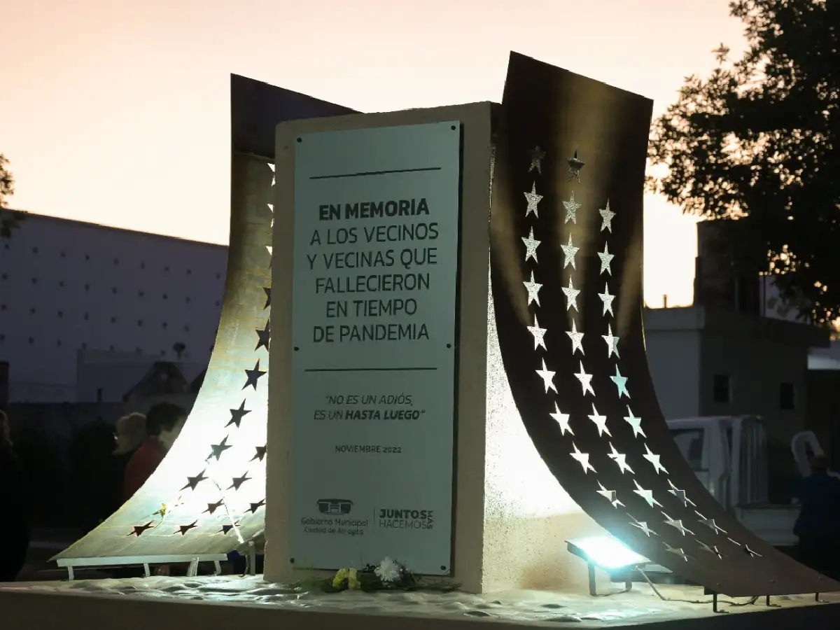 Arroyito: una estrella por cada vecino fallecido en pandemia 