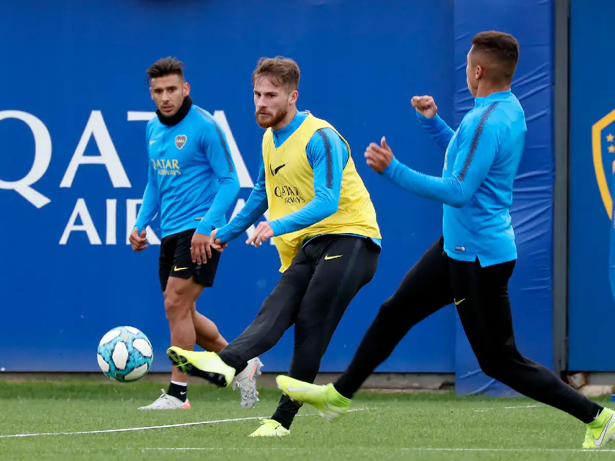 El plantel de Boca inició otra semana de trabajo