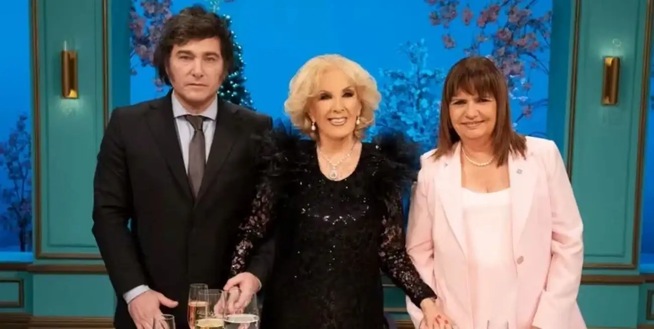 Javier Milei y Patricia Bullrich, estuvieron en el programa de Mirtha Legrand