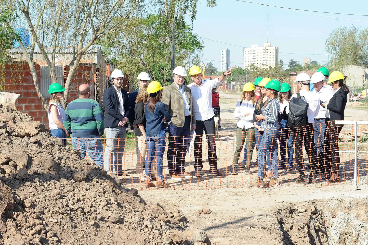 El intendente Jatón supervisó el avance de obras en Atilio Rosso y Estrada