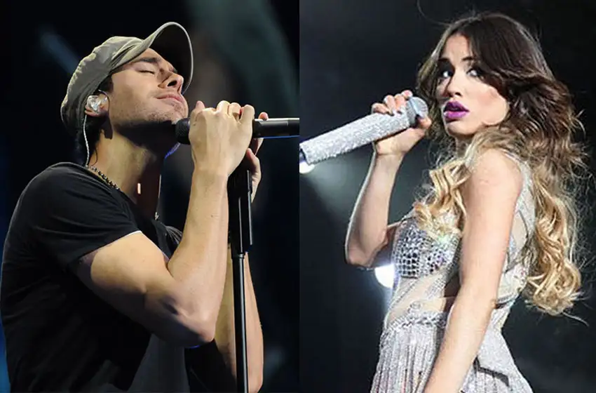 Lali Espósito y Enrique Iglesias, juntos