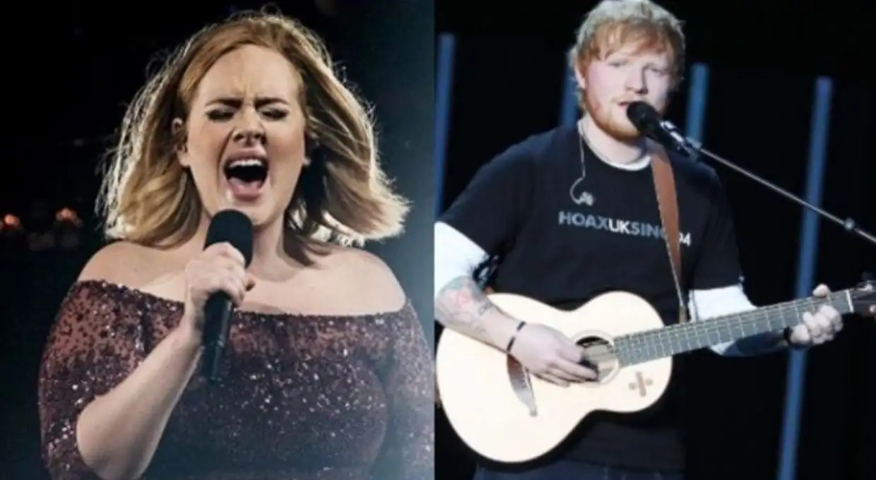 Adele y Ed Sheeran: los más vendidos en la última década