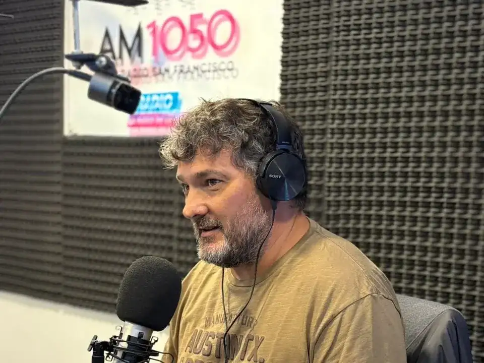 Diego Baravalle en AM 1050.