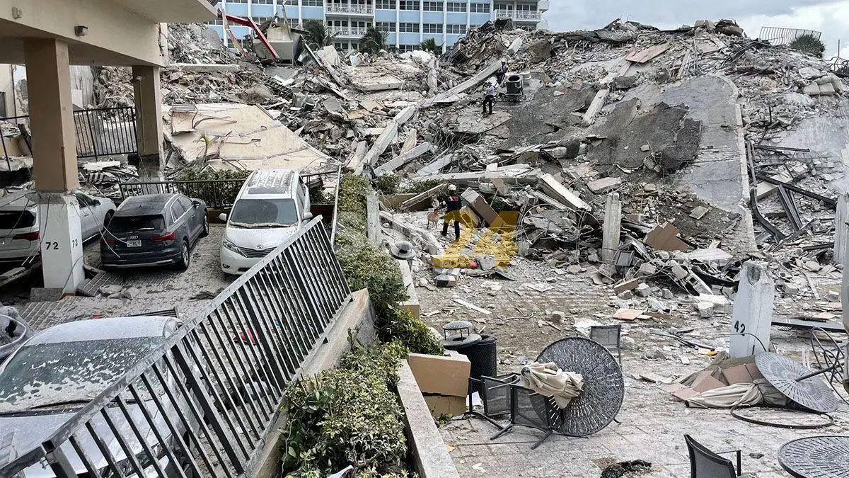 Identifican a otros dos argentinos desaparecidos tras el colapso del edificio