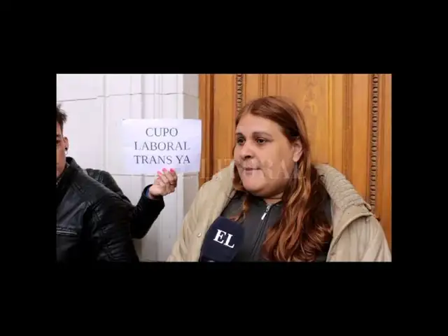 Reclaman en la Legislatura el cupo laboral trans en la provincia