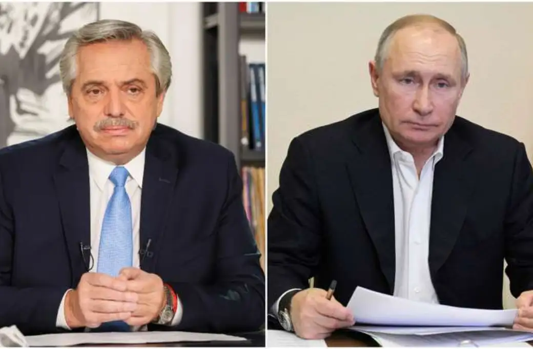 Fernández y Putin anunciaron la producción de la Sputnik V en Argentina