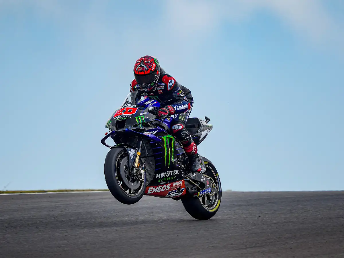 Quartararo domina prácticas en Algarve
