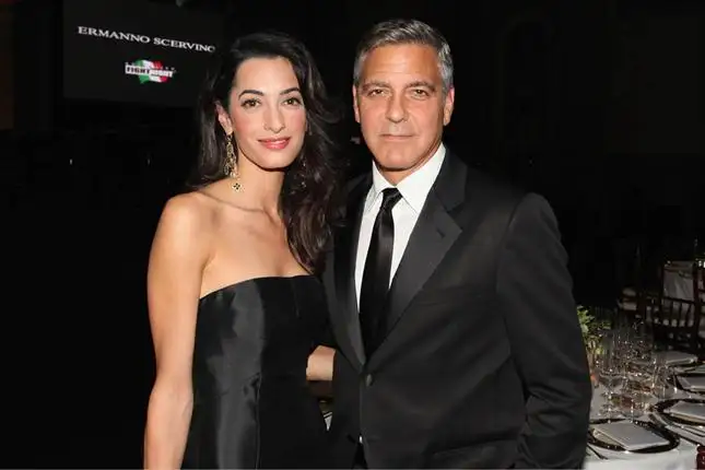 George Clooney y Amal Alamuddin niegan rumores de embarazo