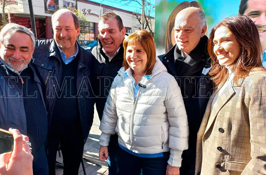 Bullrich promete “orden” y polariza con Milei
