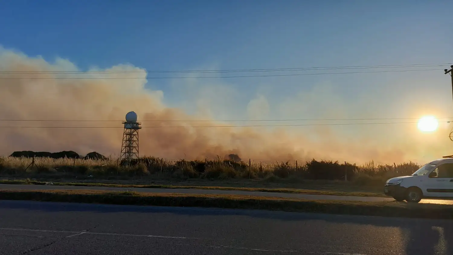 El incendio afectó al menos a 30 hectáreas.
