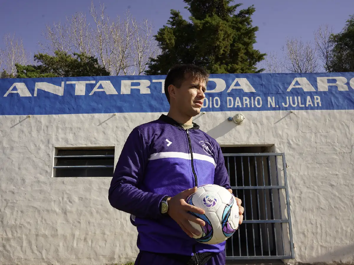 Peralta: “Voy a dar  lo mejor en  Antártida”  